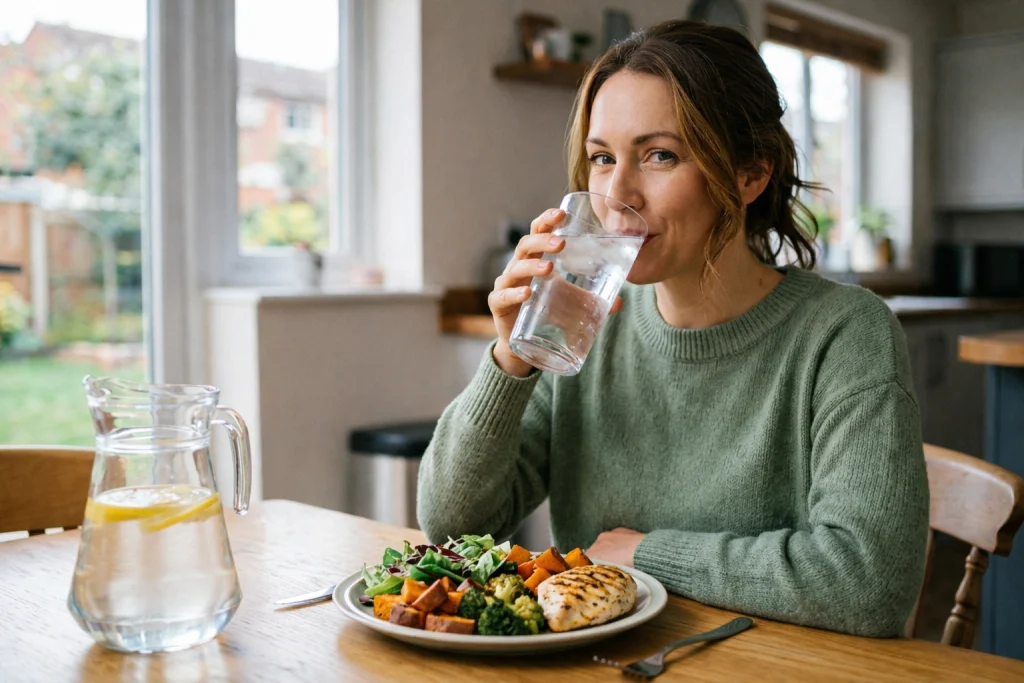 Drink Water Before Meals (Simple Habit That May Reduce Overeating)