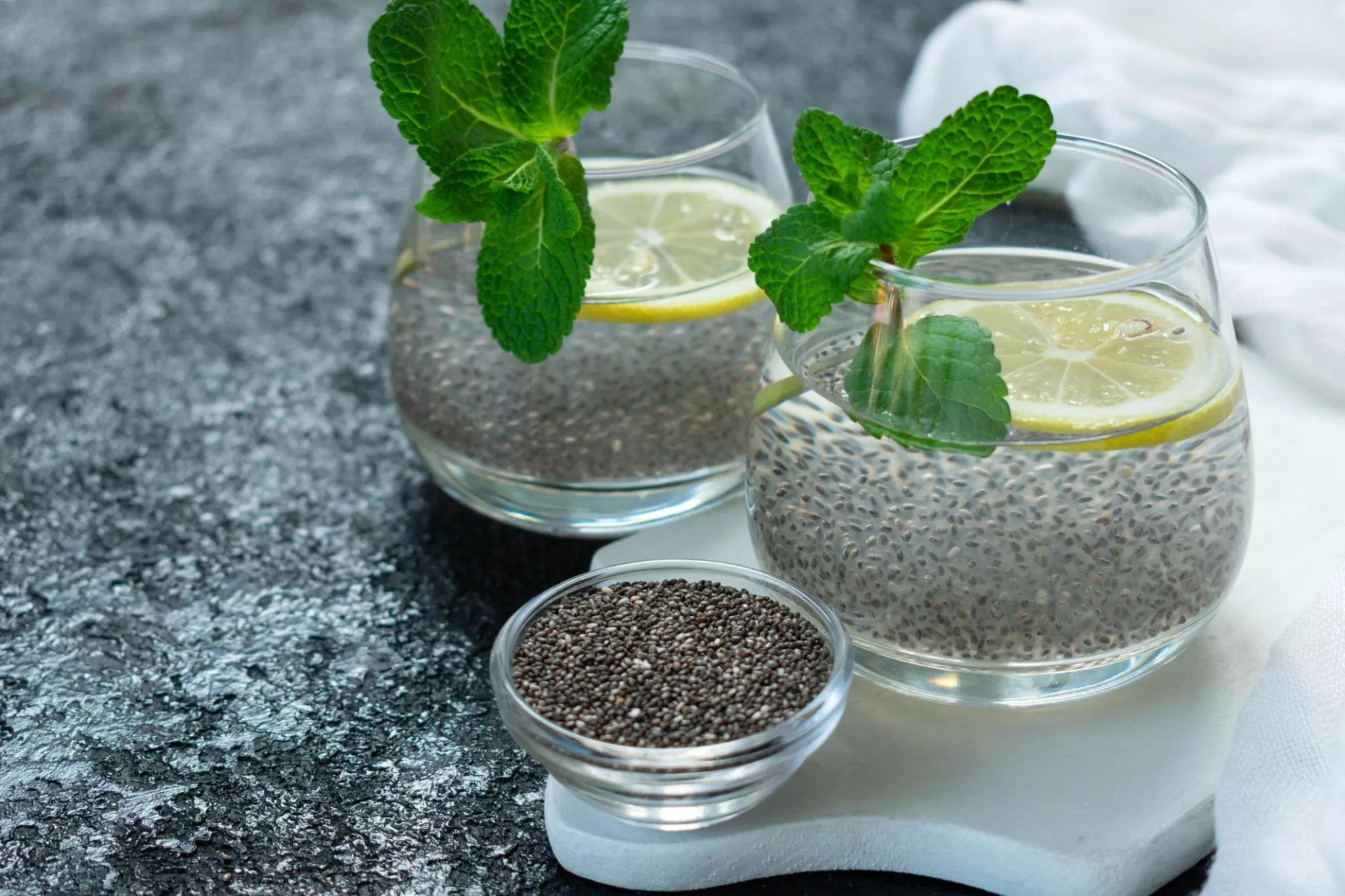 Chia seed water for weight loss in morning